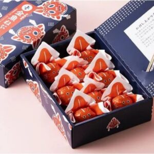 🐟【青森伴手禮】金魚ねぶた玉羊羹 8入｜青森蘋果羊羹 × 可愛金魚造型 × KAWAII認證禮盒