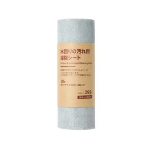 MUJI 無印良品 拋棄式水垢清潔布 30片/捲